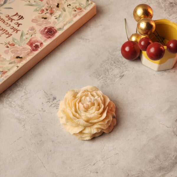 Peony Flower Candle - Image 7
