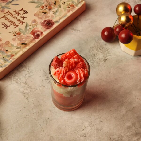 Strawberry Shake Candle - Image 2
