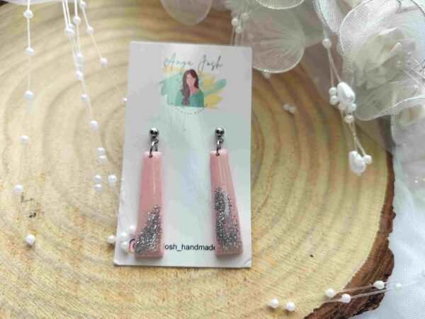Glitter Tapered Bar- Soft Pink