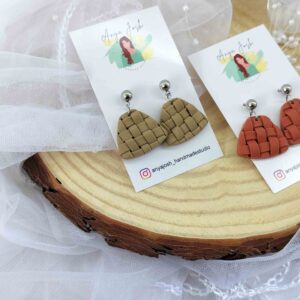 Textured Weave Earrings