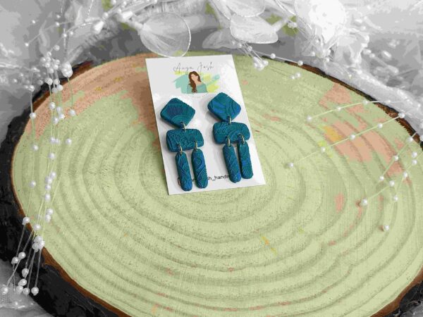 Geometric Earrings - Image 4