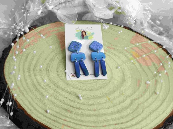 Geometric Earrings - Image 2