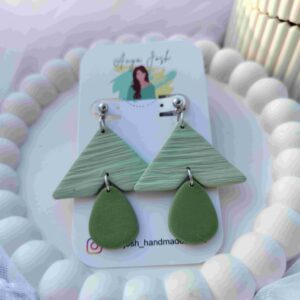 Aurielle Earrings - Green