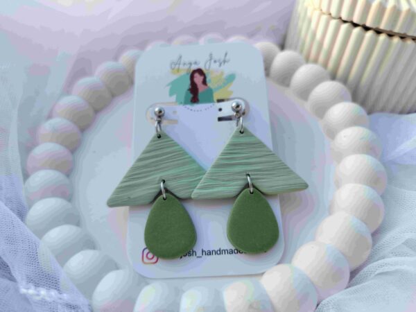 Aurielle Earrings - Green