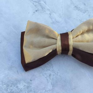 Melo - Beige & Dark Brown