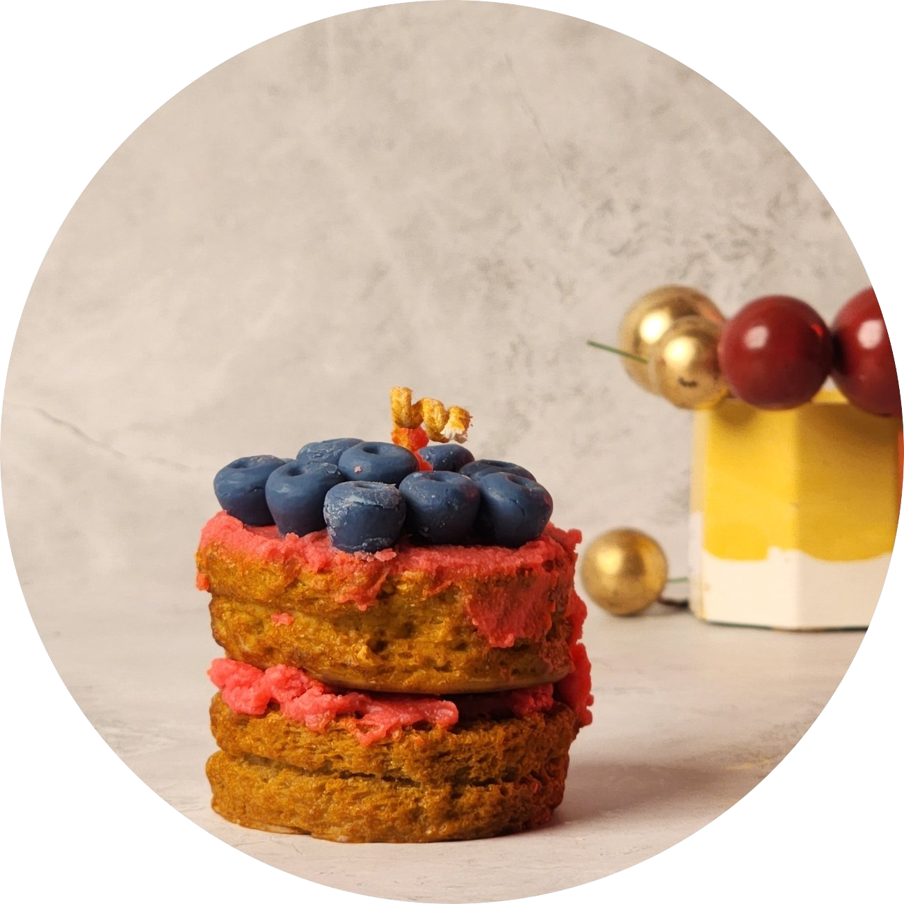 Dessert and Beverages Candle