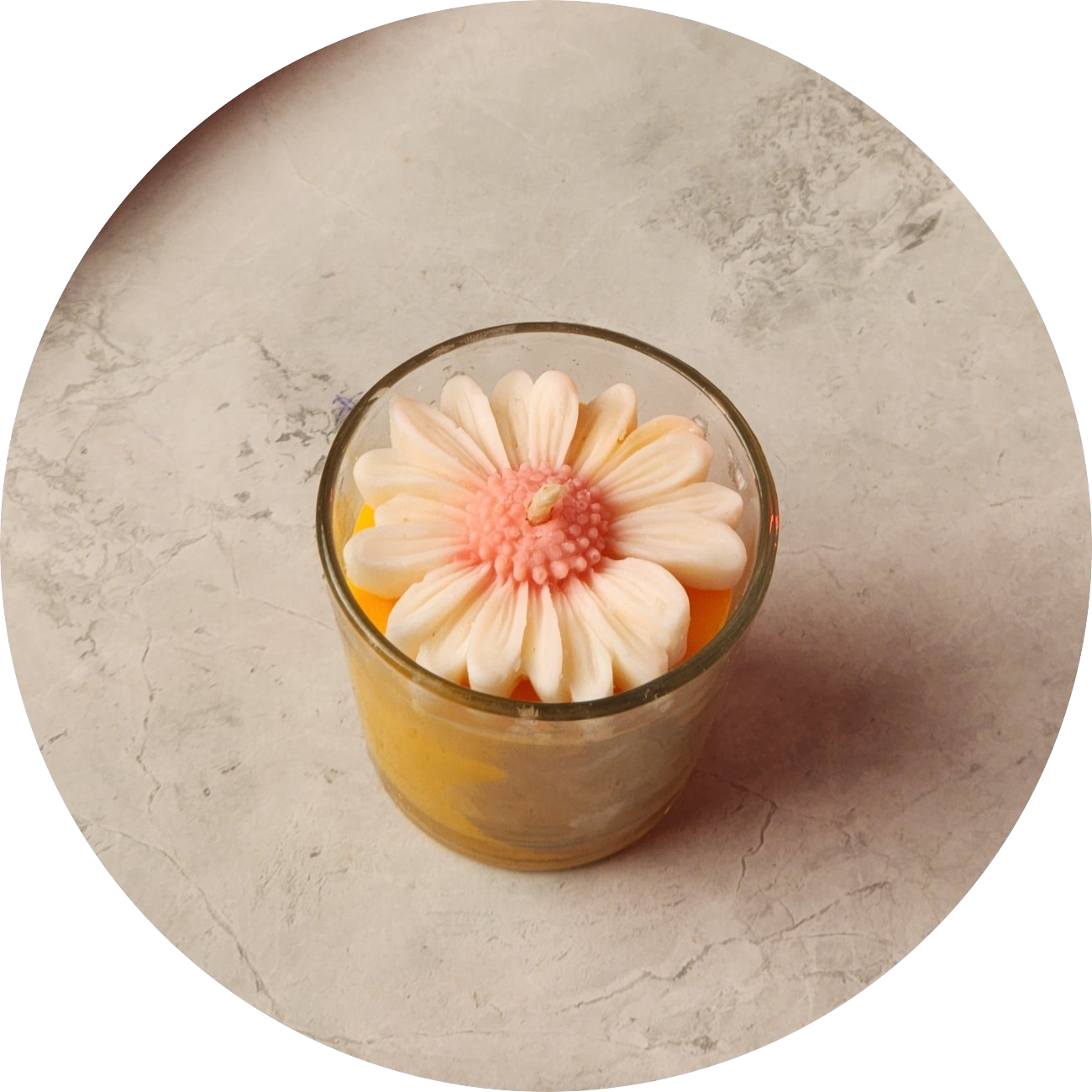 Floral Candle